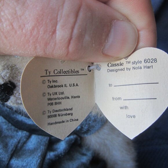 VTG TY LARGER BEARS, WITH TAGS SET OF 4 - Picture 12 of 16